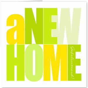 Woorden A New Home Lime - BK