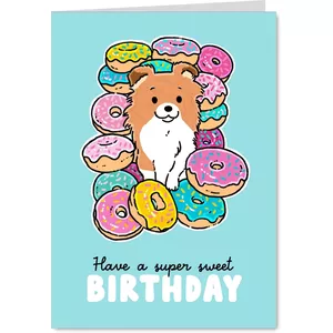 Cult Kitty Grappige hond verjaardagskaart - Sommige kleine - verjaardagskaart van hond, grappige hondenkaart, hond vader verjaardagskaart, teckel verjaardagskaart