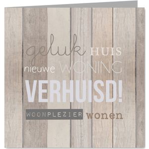 Verhuisd hout tekst