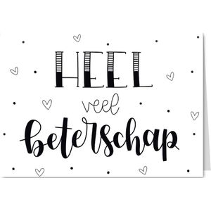 Beterschapskaart - Heel veel beterschap