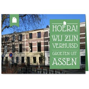 Verhuiskaart Foto Groeten Uit