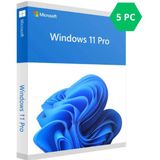 Windows 11 Pro - 5 gebruikers - 5 PC