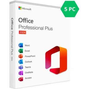 Microsoft Office 2024 Professional Plus - 5 Gebruikers