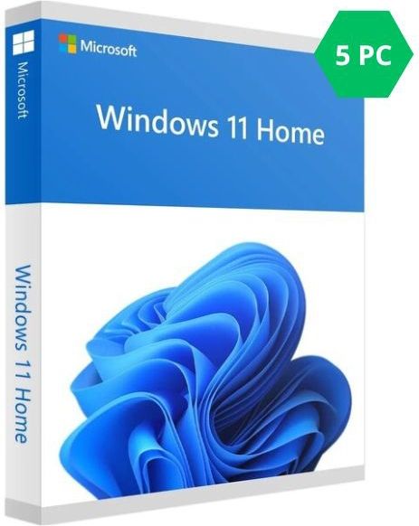 Windows 11 Home - 5 gebruikers - 5 PC