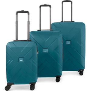 Denver kofferset 3-delig pearl blue