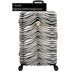 Mosz lauren trolley 76cm zebra