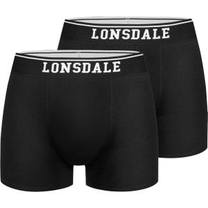 Lonsdale Oxfordshire Männer Boksers 2-Pack-Baumwolle