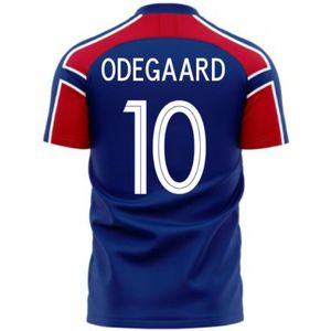 Norway 2022-2023 Away Concept Football Kit (Libero) (ODEGAARD 10)