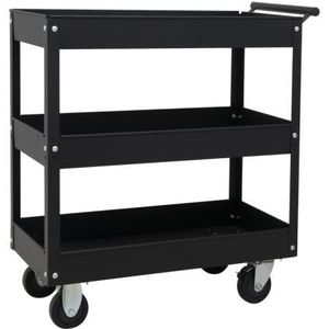 Werkzeugwagen offen, schwarz
