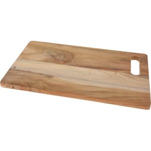 Snijplank Teak Met Handvat 40x25x1,5cm