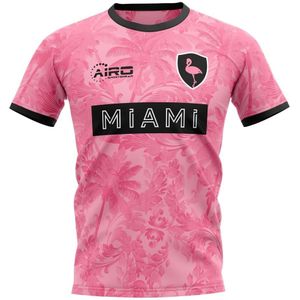 2022-2023 Miami Away Concept Football Shirt - Kids (Long Sleeve)