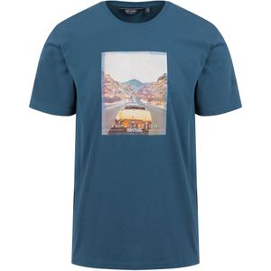 Regatta - "Cline VIII" T-Shirt für Herren (XXL) (Dunkles Jeansblau)