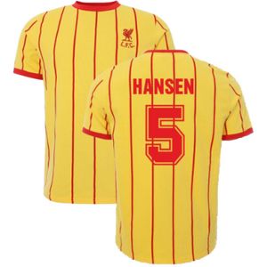 Liverpool Heritage 1982 Yellow Away Tee (Hansen 5)