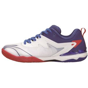 Li Ning Pro Tischtennis Schuh Qi Lin 2.0 weiss / blau (41 2/3 (26cm))