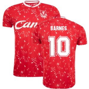 Liverpool FC 1990 Retro Football Shirt (BARNES 10)