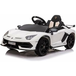 Elektrische auto voor kinderen Injusa Aventador Svj Wit 151 x 63 x 102.5 cm