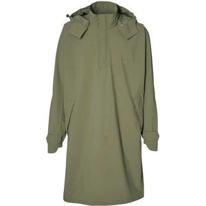 Basil Mosse Waterproof Poncho Rood M-L Man