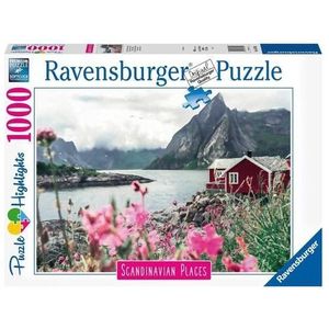Puzzle Ravensburger - Lofoten Norwegen, 1000 Teile