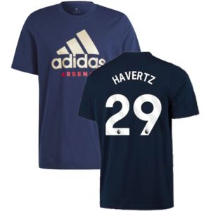 2023-2024 Arsenal DNA Graphic Tee (Navy) (Havertz 29)