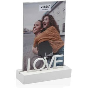 Fotolijsten Versa Love Hout MDF 4 x 16,5 x 11,5 cm