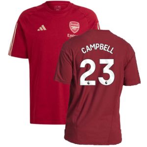 2023-2024 Arsenal Training Tee (Red) (Campbell 23)