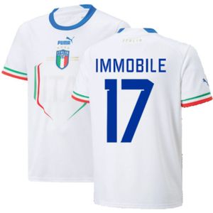 2022-2023 Italy Away Shirt (Kids) (IMMOBILE 17)