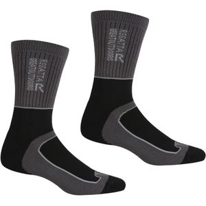 Regatta - "Samaris 2 Season" Socken für Herren (2er-Pack) (43 EU - 47 EU) (Marineblau/Dunkelrot)