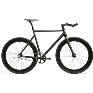 Santafixie Raval Fixie / Singlespeed Fahrrad Mit 60 mm Laufradsatz - Matte Black