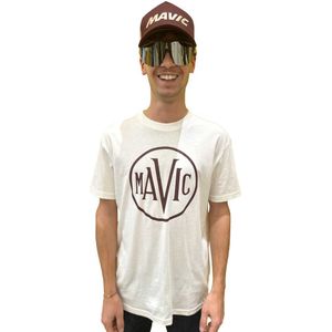 Mavic Heritage Logo Short Sleeve T-shirt Wit L Man