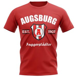 Augsburg Established Football T-Shirt (Red)