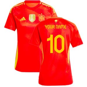 2024-2025 Spain Home Shirt (Ladies) (Your Name)