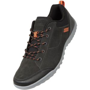 Mountain Warehouse - Herren Wanderschuhe "Phantom II", Kuh Wildleder (39,5 EU) (Dunkelgrau)