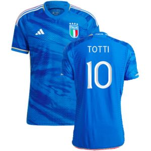 2023-2024 Italy Authentic Home Shirt (TOTTI 10)