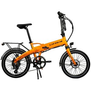 Littium Ibiza Rainbow E-Bike Klapprad - Orange
