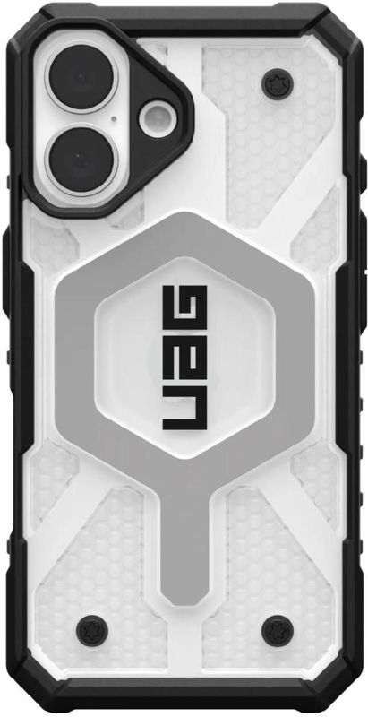 UAG Pathfinder Hülle Clear MagSafe iPhone 16 Ice