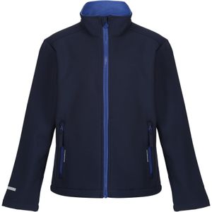 Regatta - "Ablaze" Softshelljacke Zweilagig für Kinder (86.36 cm) (Marineblau/Königsblau)