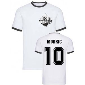 Luka Modric Madrid Ringer Tee (White)