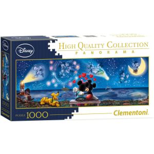 Disney Panorama Puzzle Mickey Minnie, 1000st.