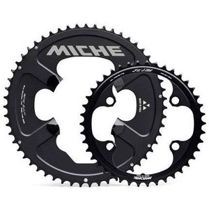 Miche Chaining Leaf UTG R92 12V 52 Tands Schwarz mit Schrauben