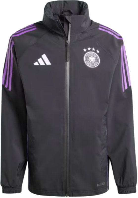 2024-2025 Germany Rain Jacket (Black)
