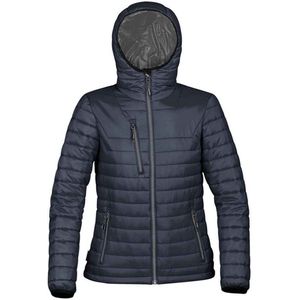 Stormtech - "Gravity" Steppjacke Thermisches Material für Damen (L) (Schwarz/Rot)