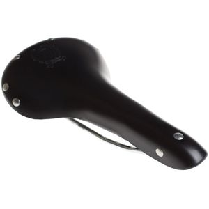 BLB Mosquito Race Leather Sattel - Schwarz