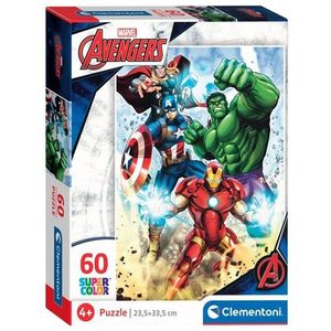 Clementoni Jigsaw Puzzle Super Color Avengers, 60st.