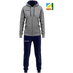 Frauen-Set Givova König Donna Blue-Fuchsia 2xs