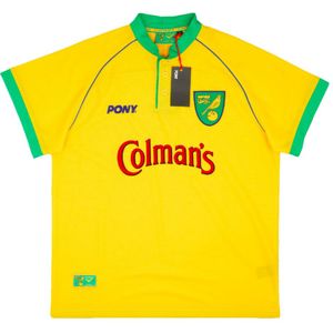 1997-1999 Norwich City Home Pony Reissue Shirt