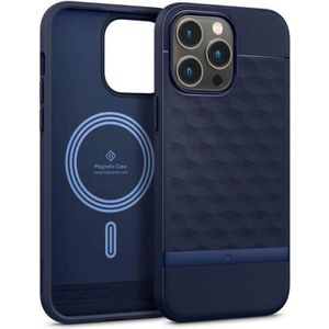 Spigen Caseology Parallax MagSafe Midnight Blue iPhone 14 Pro Hülle