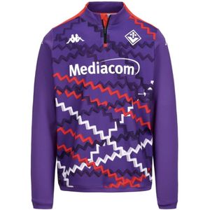 2024-2025 Fiorentina Training Sweat 1/4 Zip (Purple)