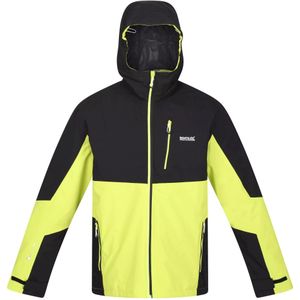 Regatta - "Wentwood VII" Jacke, wasserfest 3 in 1 für Herren (XL) (Schwarz/Kiwi-Grün)