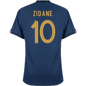 2022-2023 France Match Home Player Issue Shirt (ZIDANE 10)