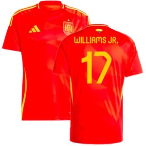 2024-2025 Spain Home Shirt (Williams JR. 17)